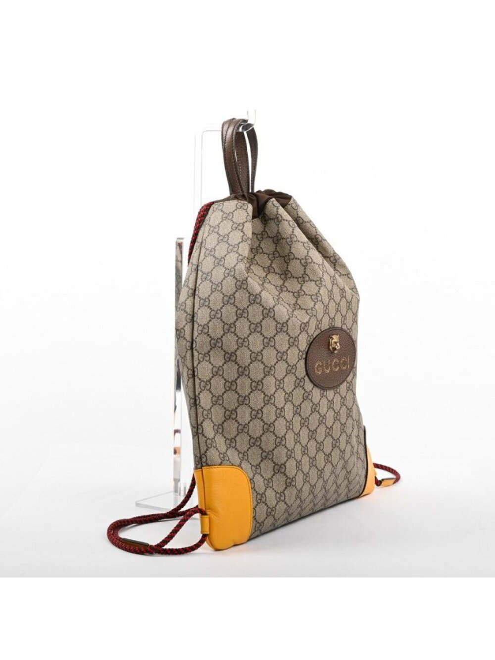 Gucci Backpack Drawstring Beige - Picture 2 of 9